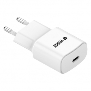 Yenkee YAC 2033WH USB-C h&aacute;l&oacute;zati t&ouml;ltő 20W feh&eacute;r